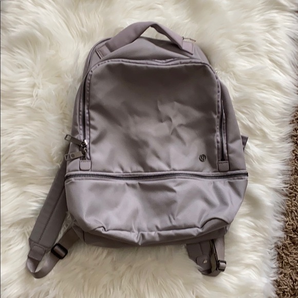 lululemon gray backpack